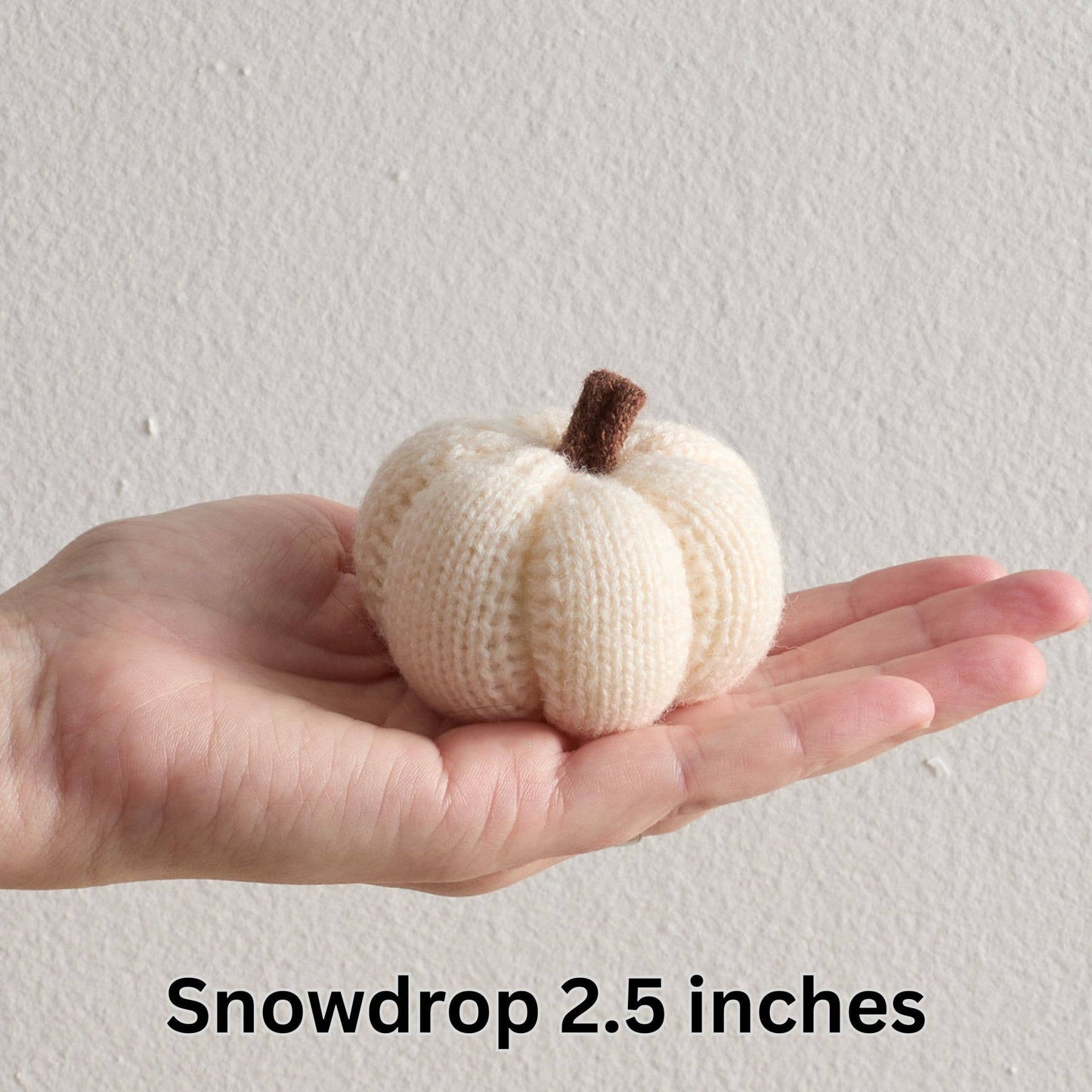 Cozy Hand Knit Pumpkins