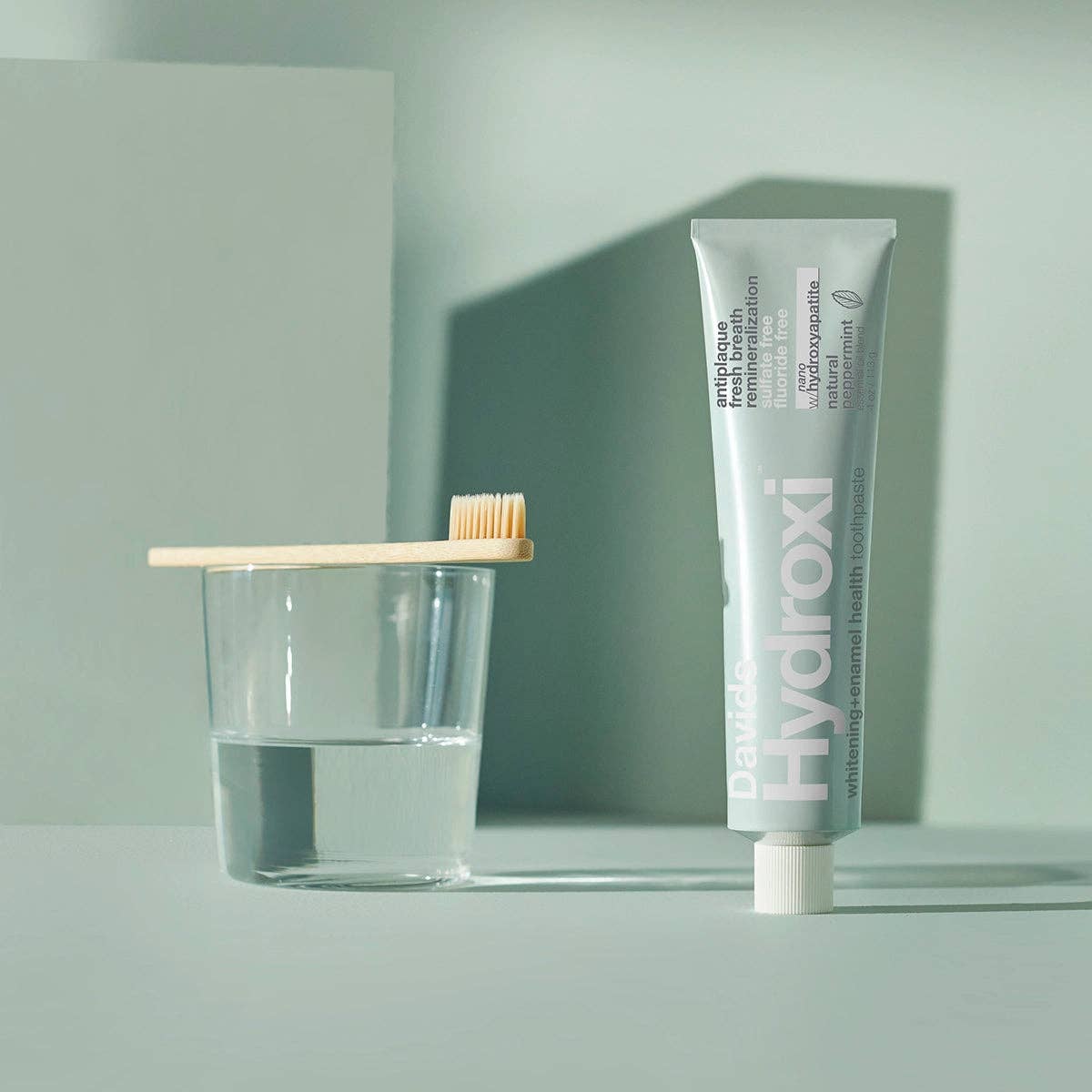 Davids Hydroxi whitening+enamel health premium toothpaste (peppermint)