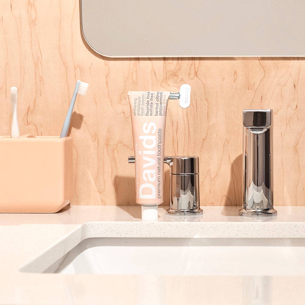 Davids premium toothpaste / herbal citrus mint