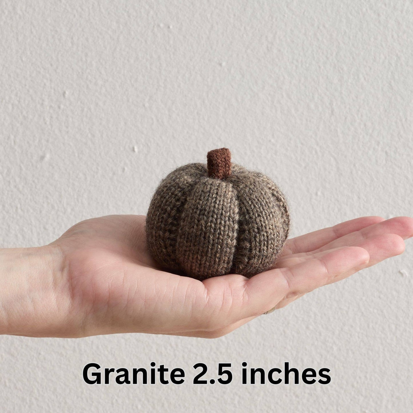 Cozy Hand Knit Pumpkins