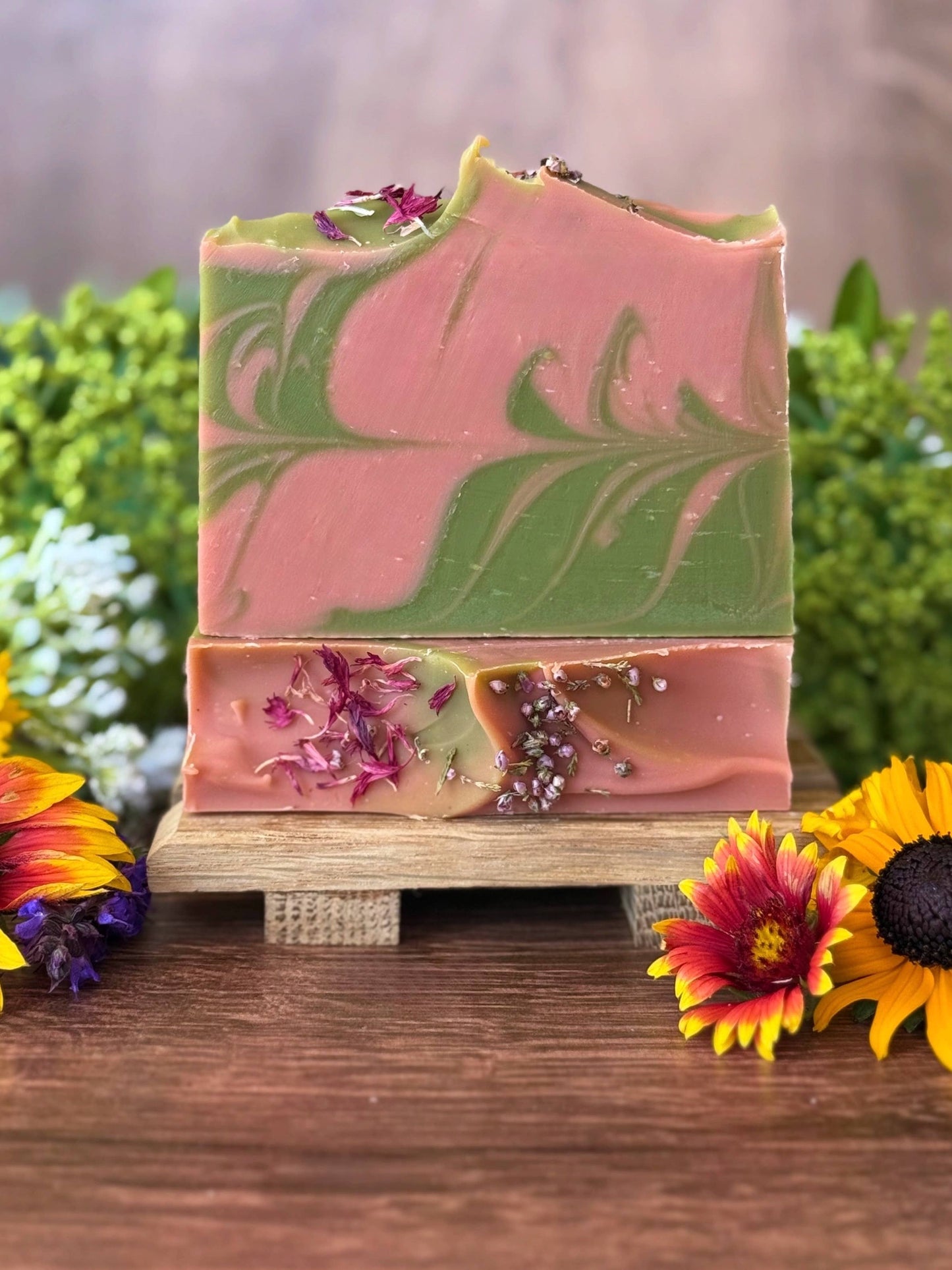 Grapefruit + Basil Bar Soap