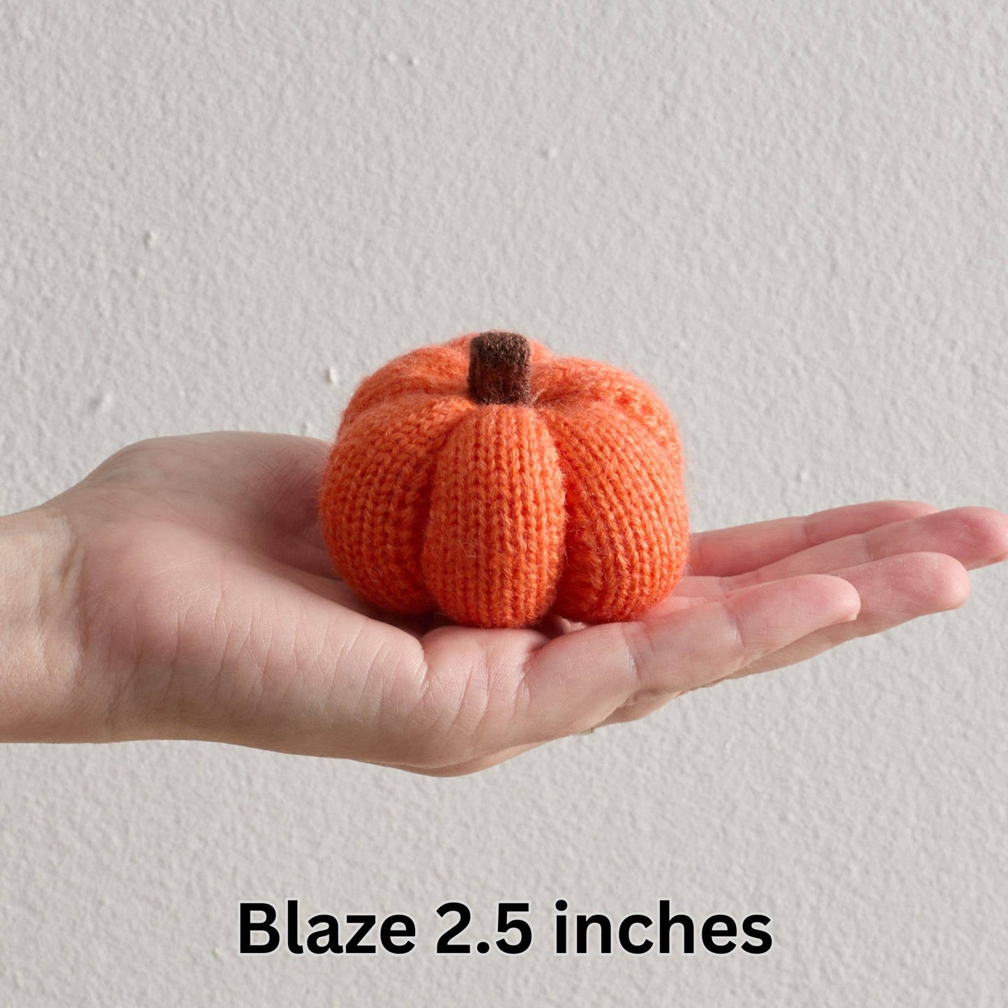 Cozy Hand Knit Pumpkins