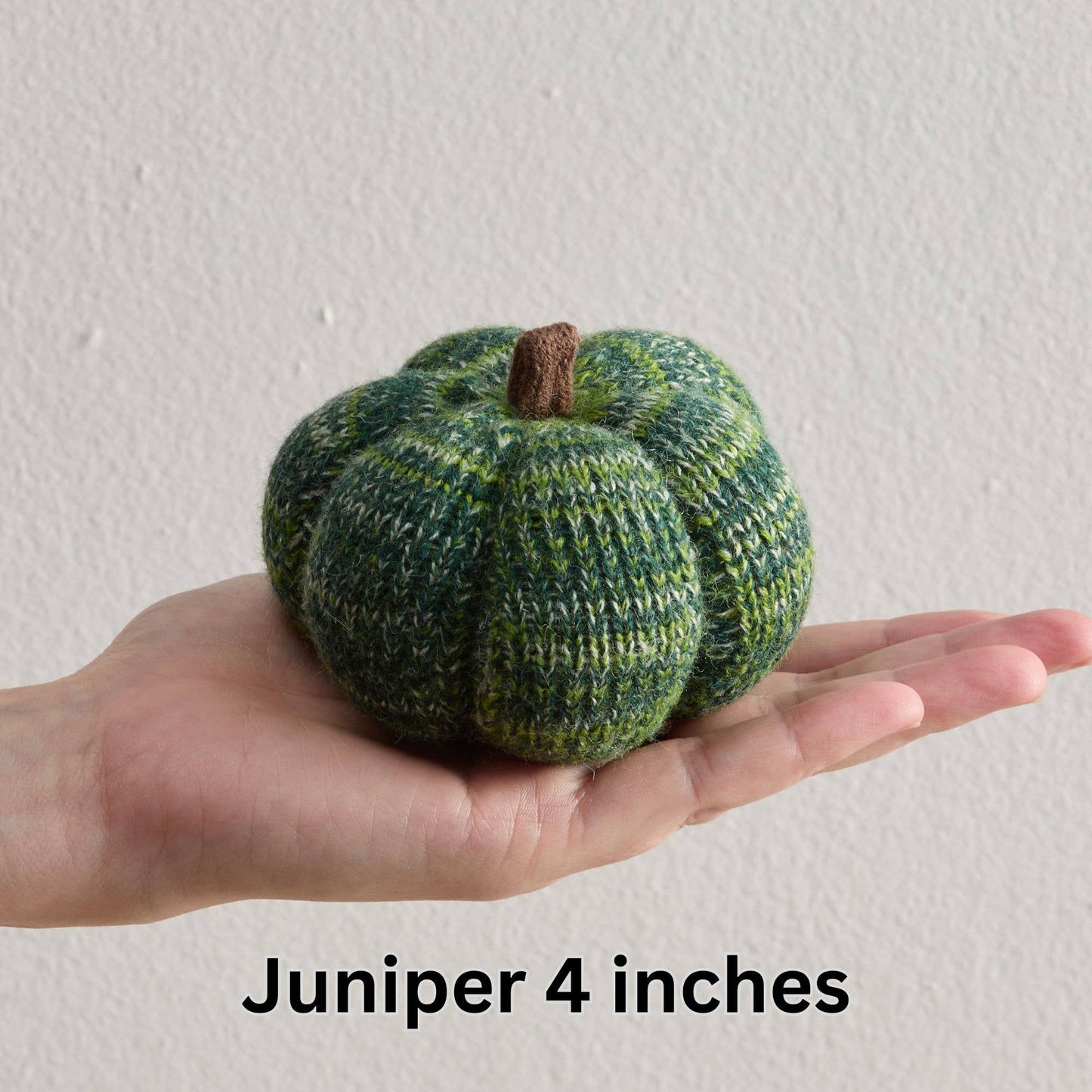 Cozy Hand Knit Pumpkins