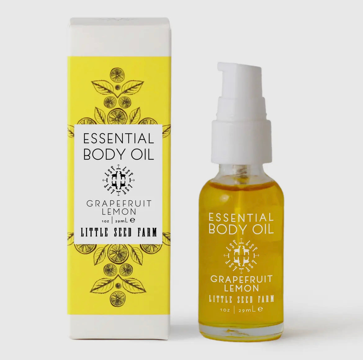 Grapefruit Lemon Essential Body Oil