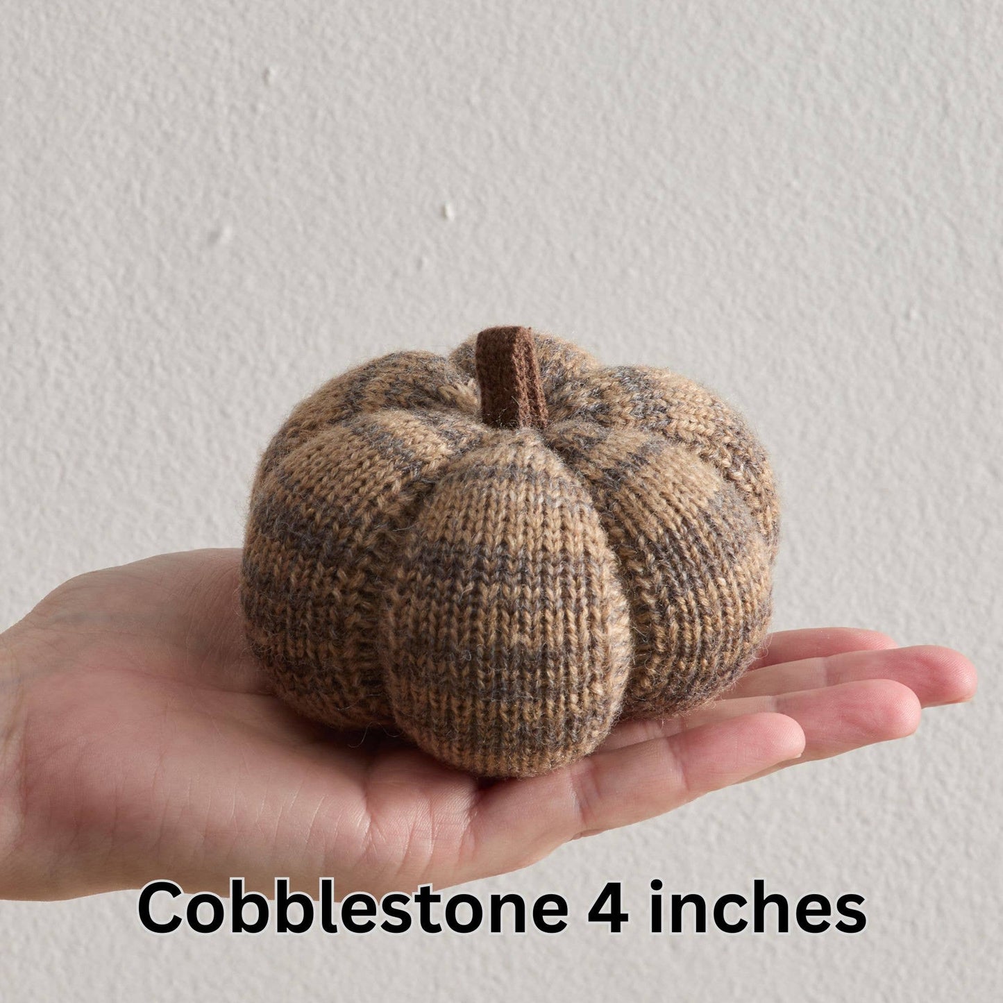 Cozy Hand Knit Pumpkins