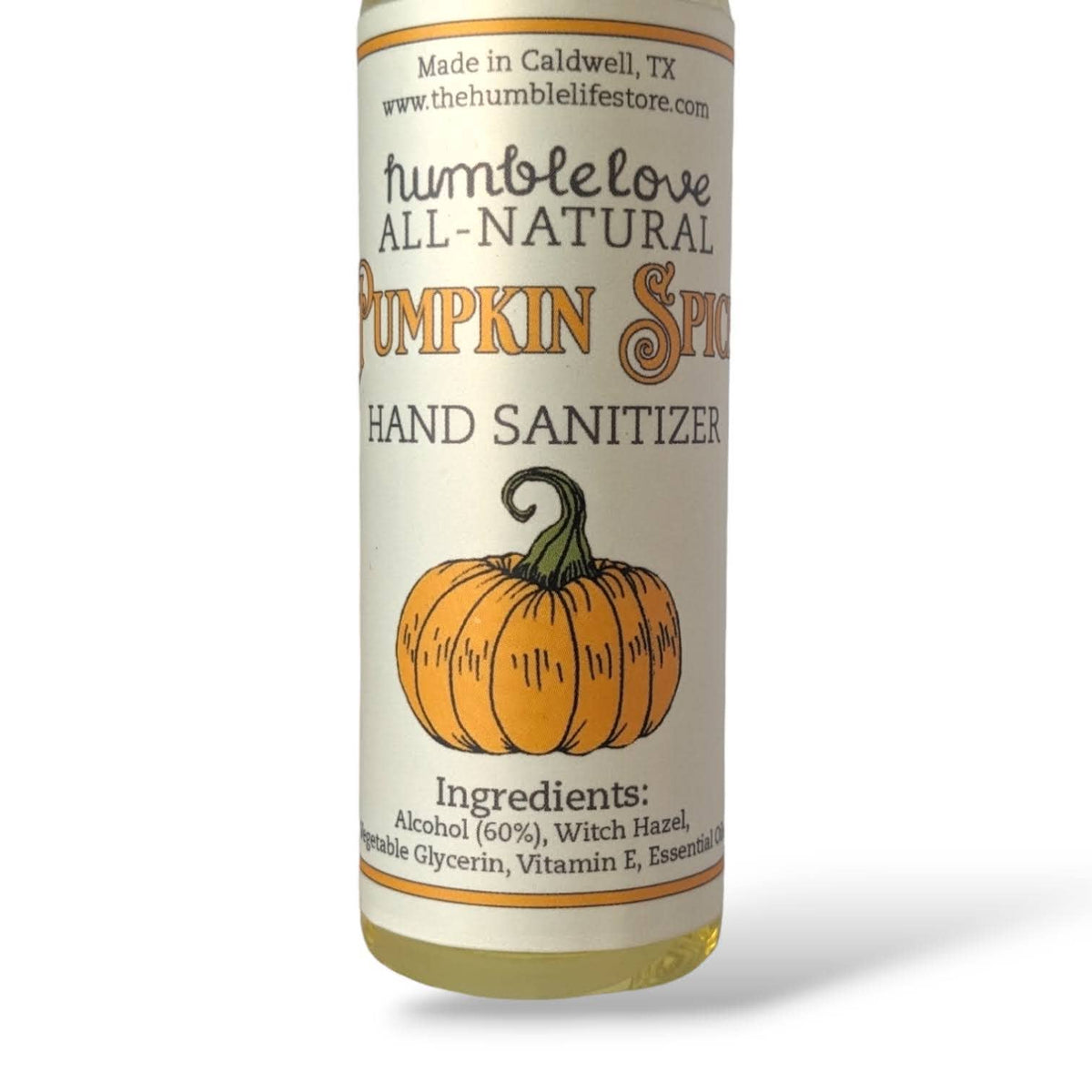 Hand Sanitizer - Pumpkin Spice 2oz