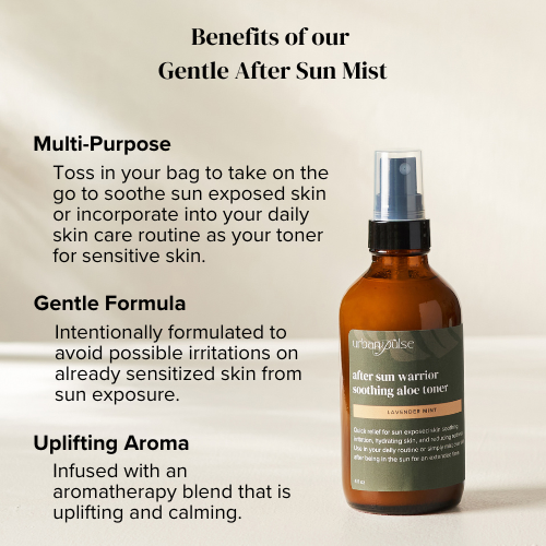 Aloe After Sun Spray Toner Skin Care Mist