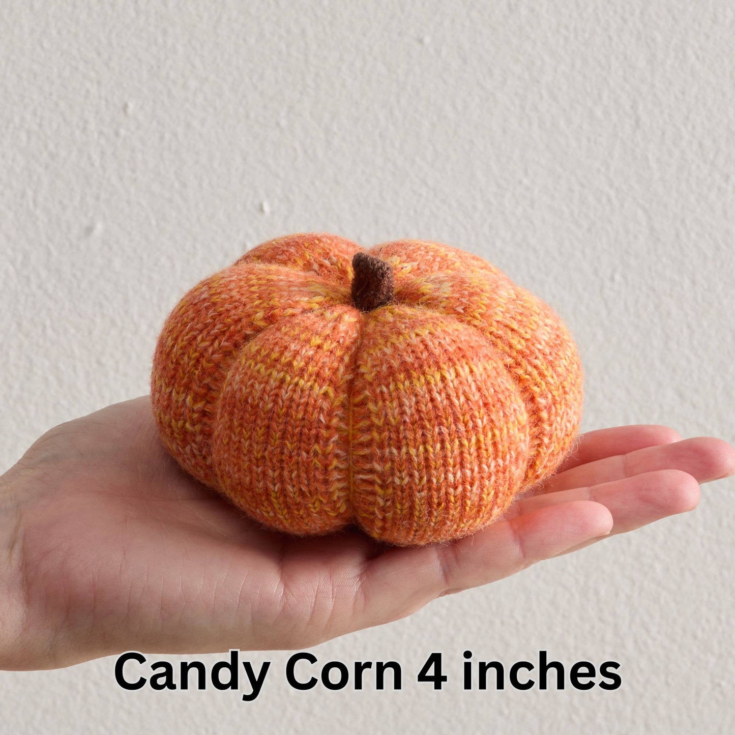 Cozy Hand Knit Pumpkins