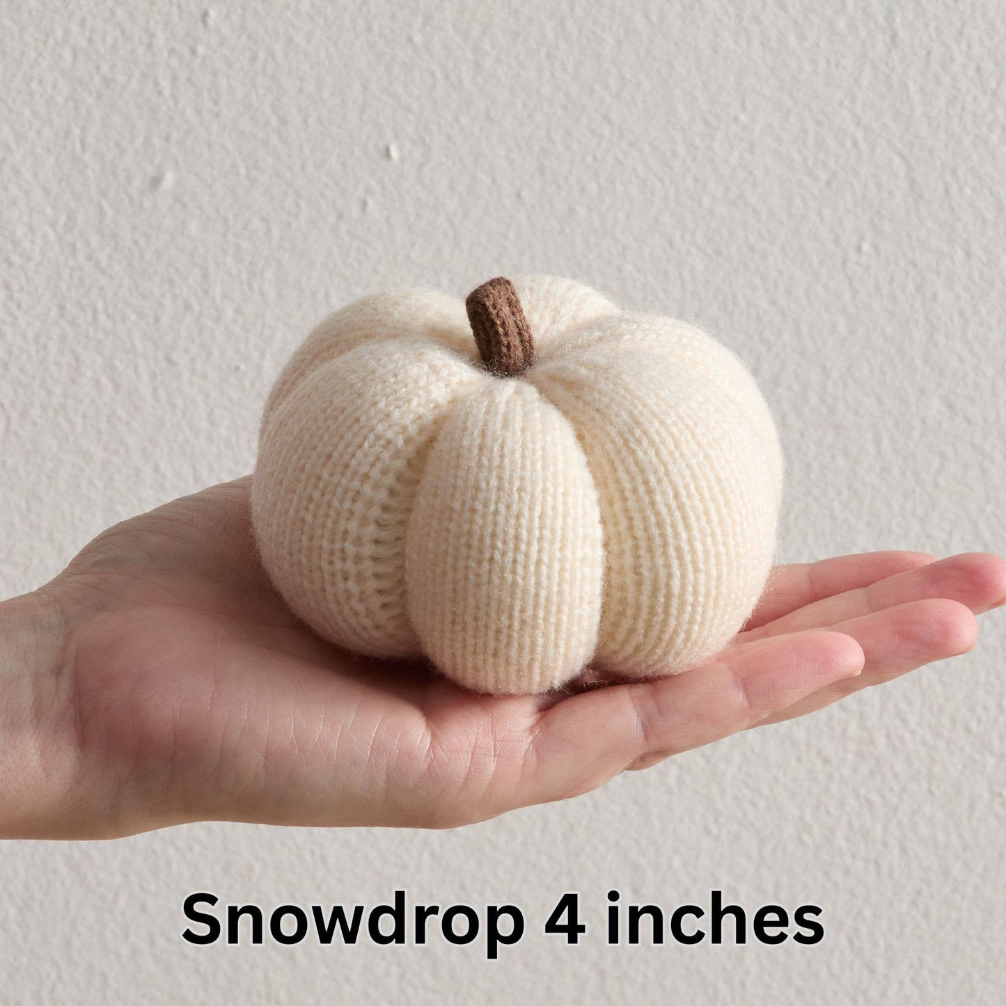 Cozy Hand Knit Pumpkins