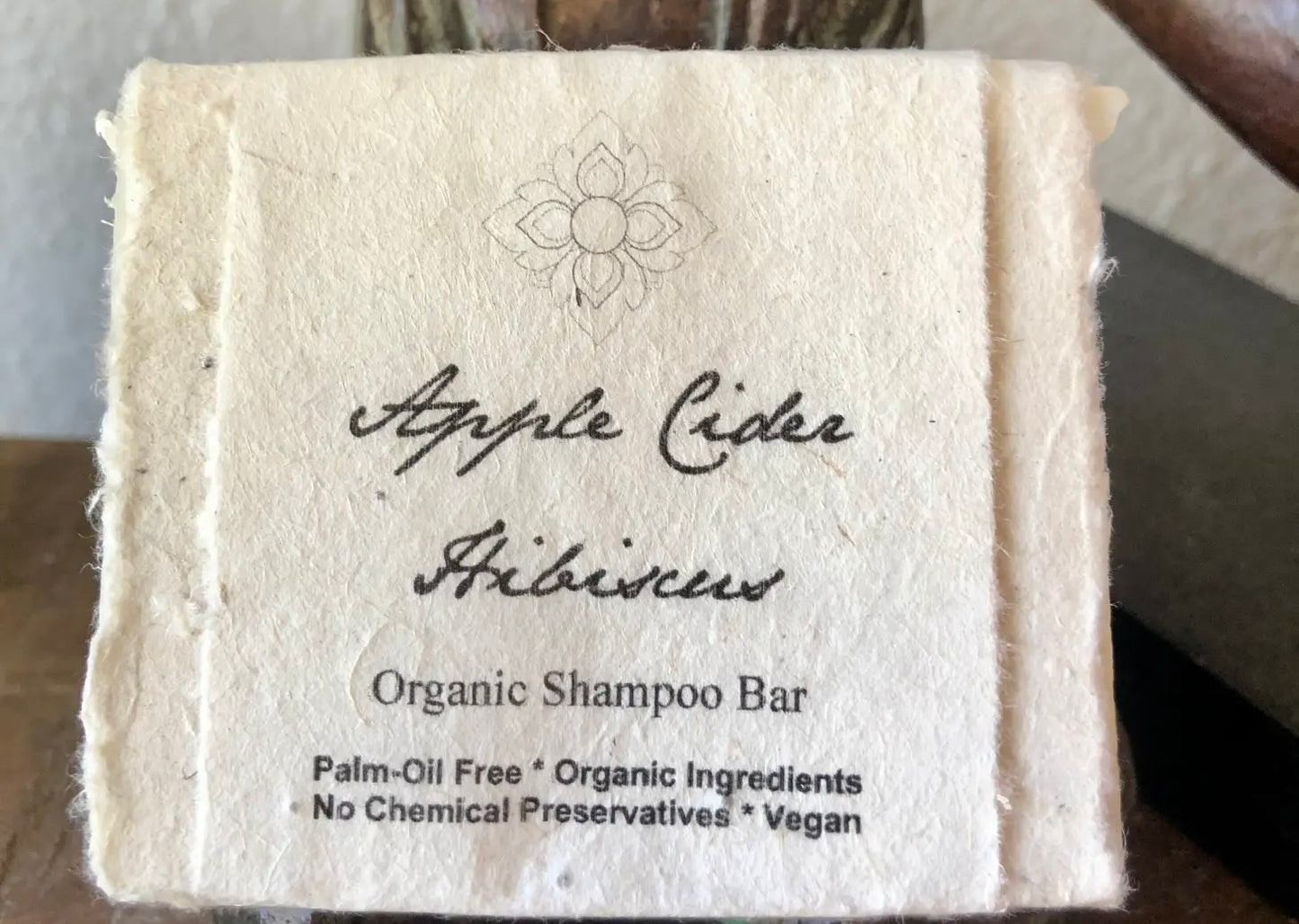 Apple Cider Hibiscus Organic Shampoo Bar