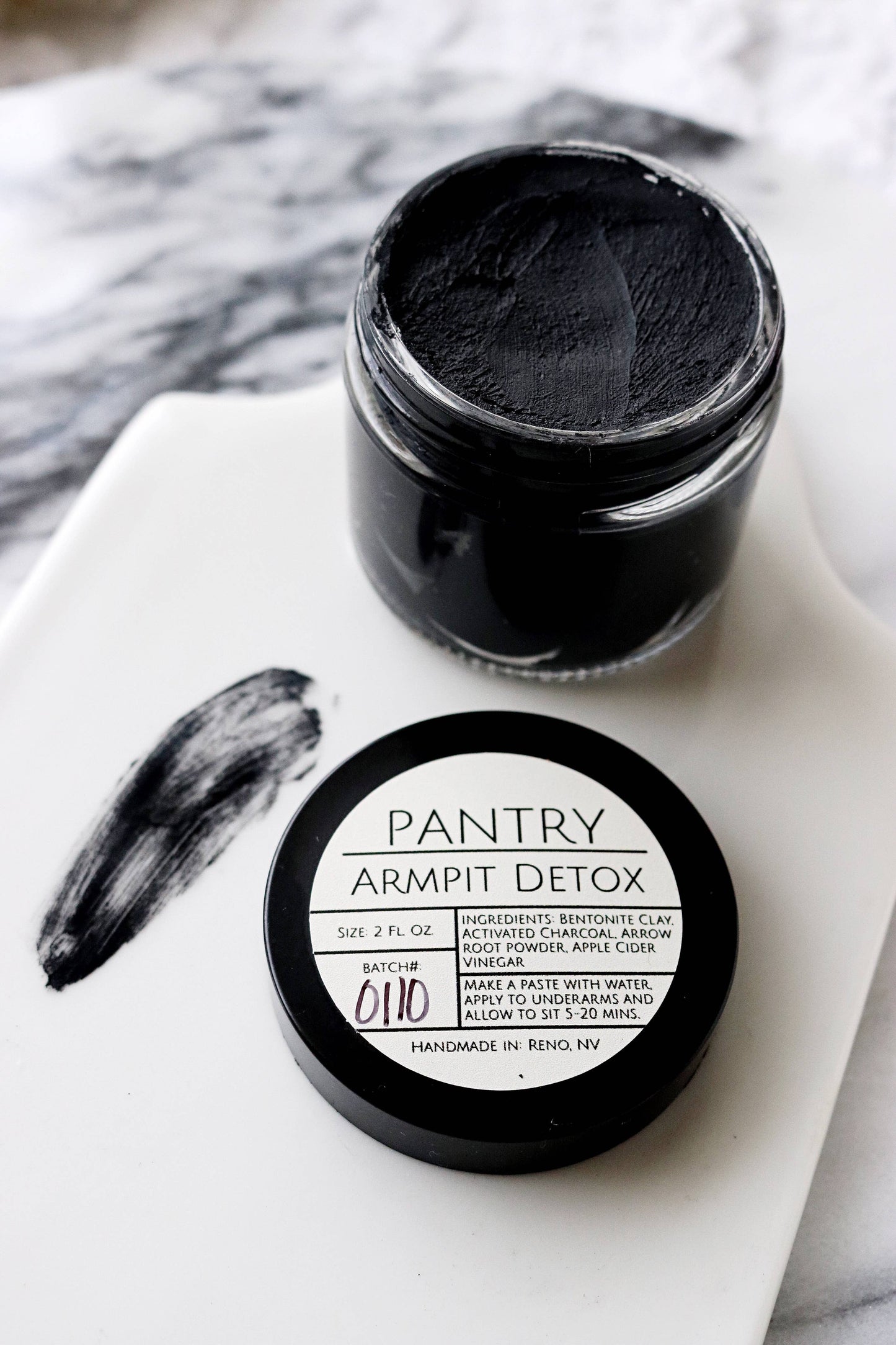 Armpit Detox Mask | Charcoal + Clay Treatment