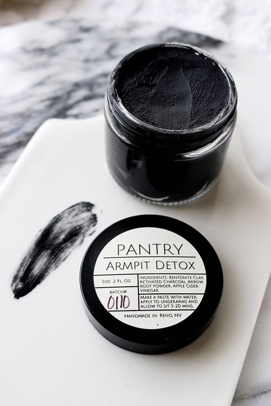 Armpit Detox Mask | Charcoal + Clay Treatment