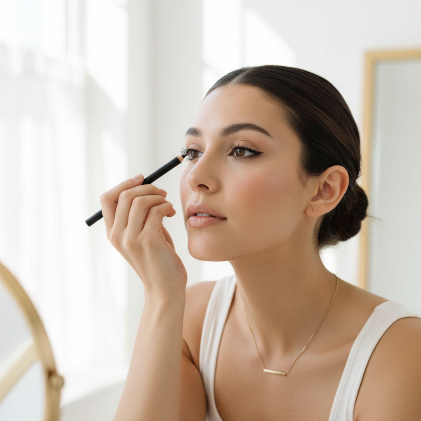 Eyeliner Pencil – Vegan, Creamy Long-Wear Black & Brown