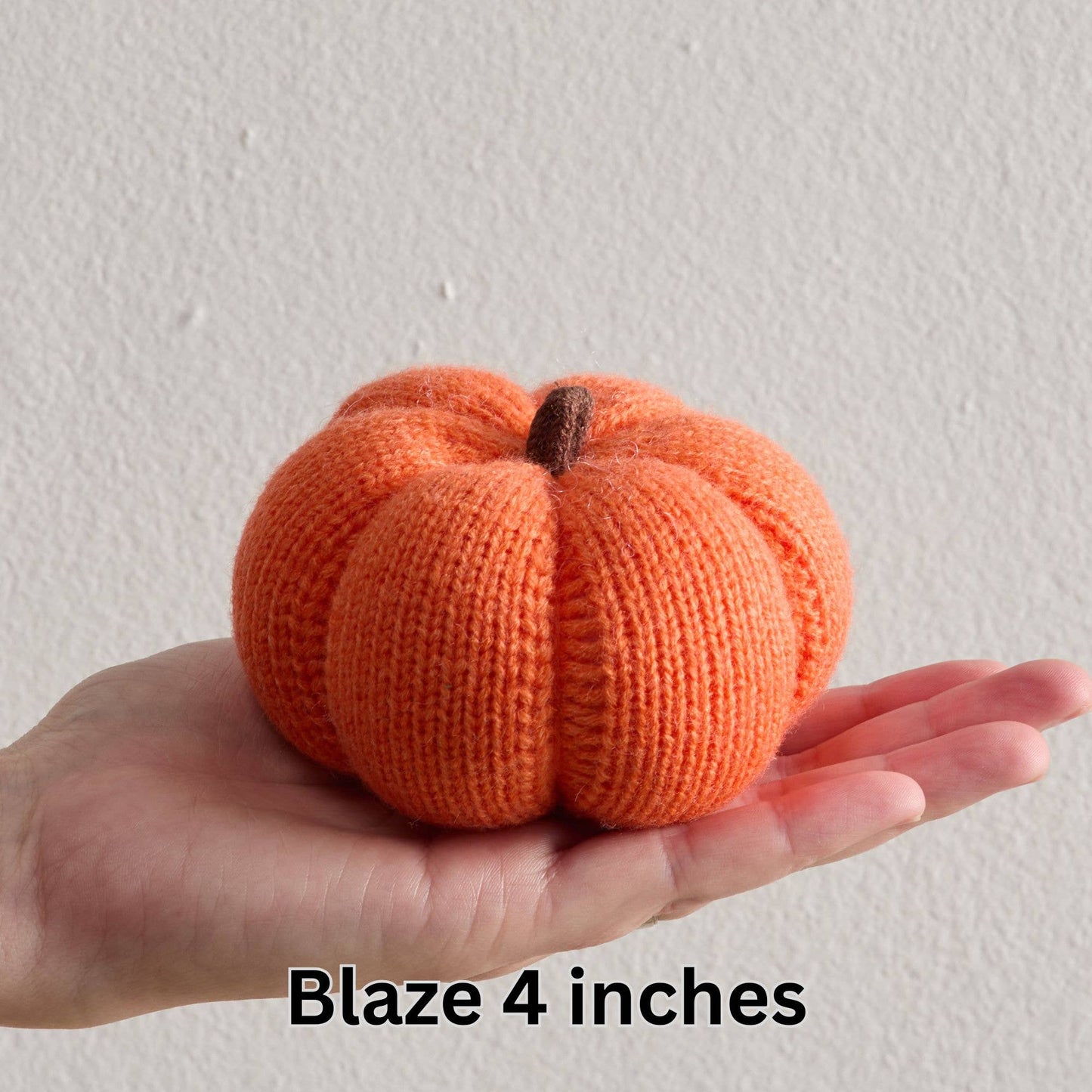 Cozy Hand Knit Pumpkins