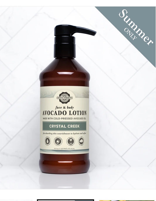 Avocado lotion