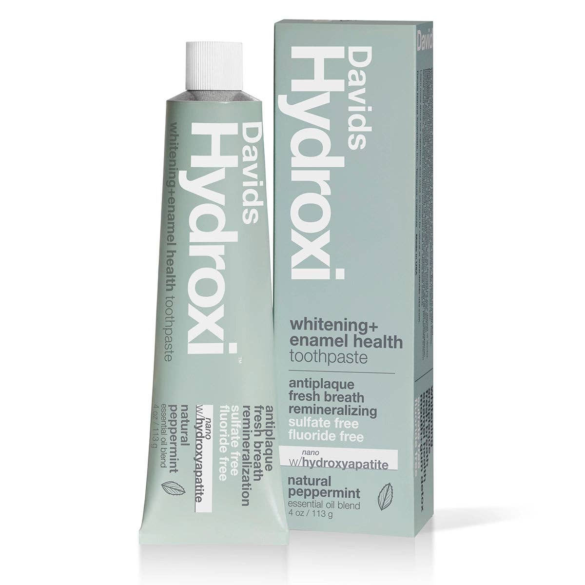 Davids Hydroxi whitening+enamel health premium toothpaste (peppermint)