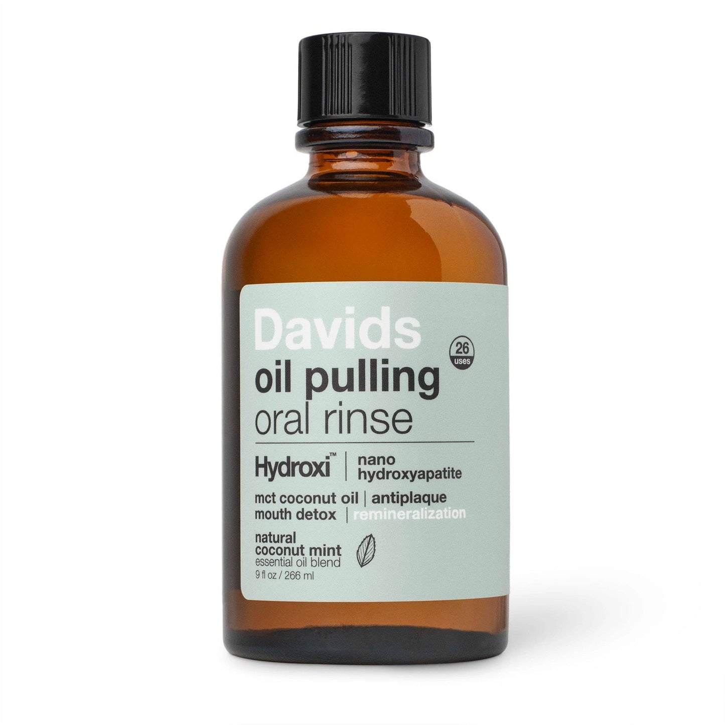 Davids Hydroxi™ oil pulling oral rinse (9 oz)