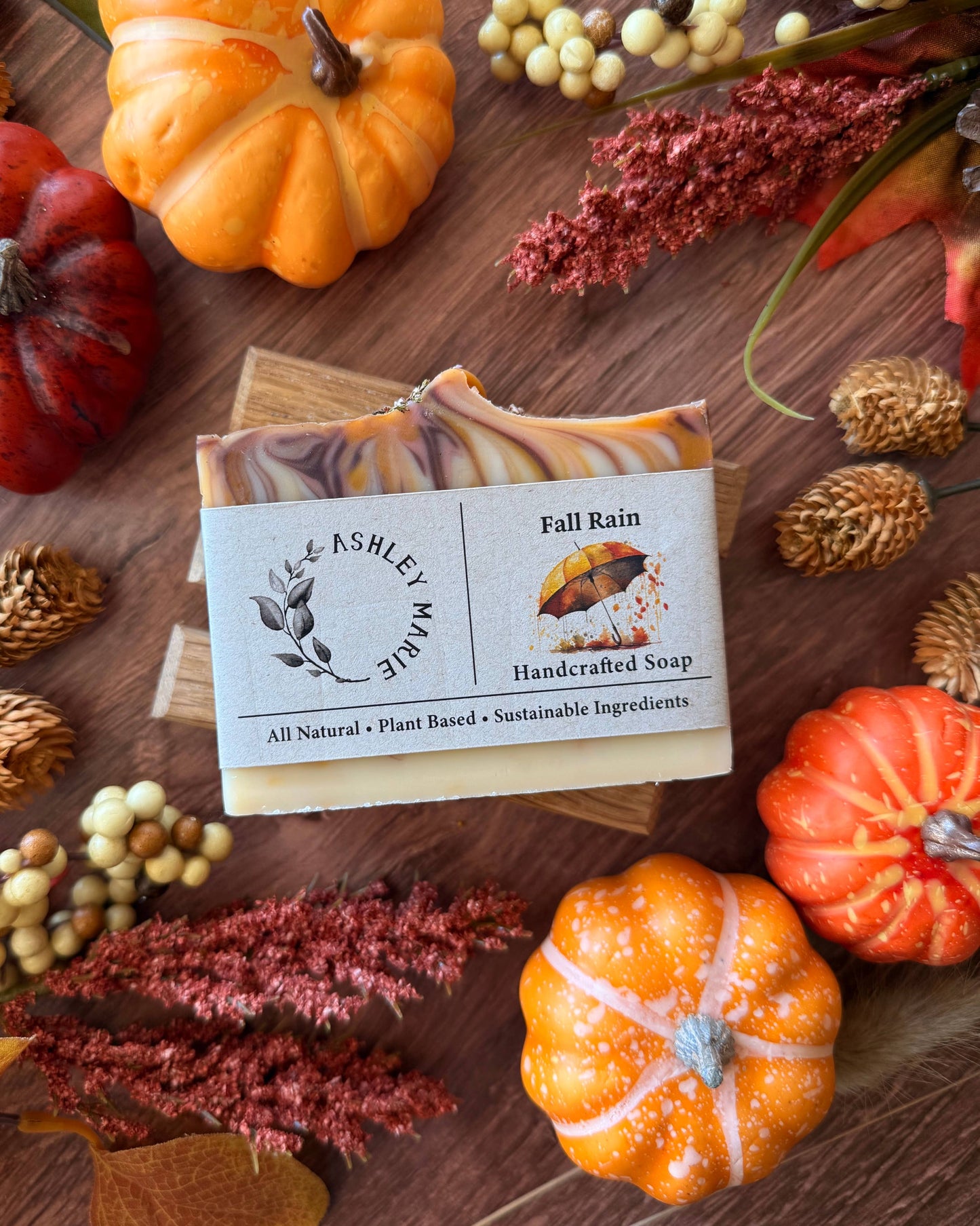 Fall Rain Bar Soap,