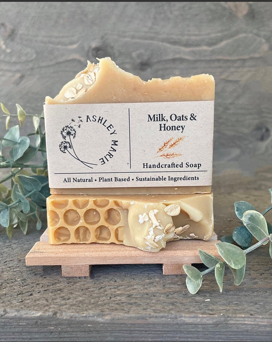Milk, Oats & Honey Goatsmilk Soap