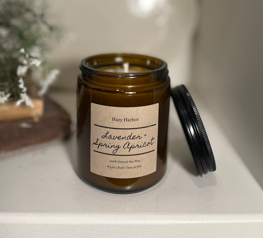 Lavender + Spring Apricot