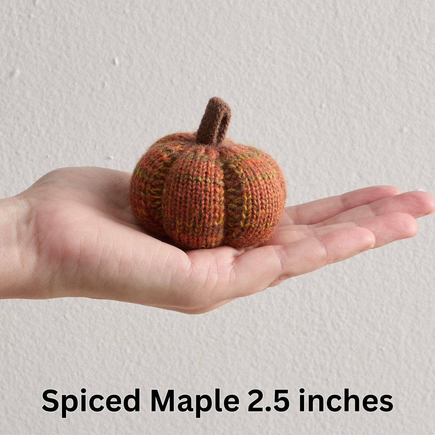 Cozy Hand Knit Pumpkins