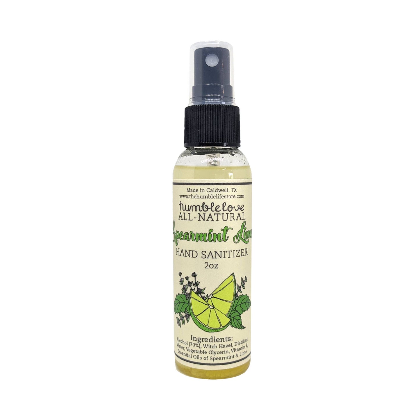 Hand Sanitizers - All Natural with Essential Oils