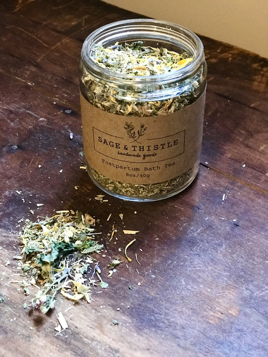 Sage & Thistle Postpartum Bath Tea